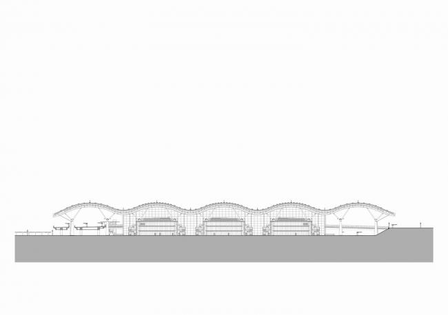 BIM建筑|珠澳年夜桥喷鼻口岸岸旅检年夜楼 / RSHP + Aedas