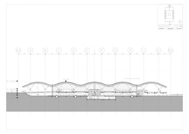 BIM建筑|珠澳年夜桥喷鼻口岸岸旅检年夜楼 / RSHP + Aedas