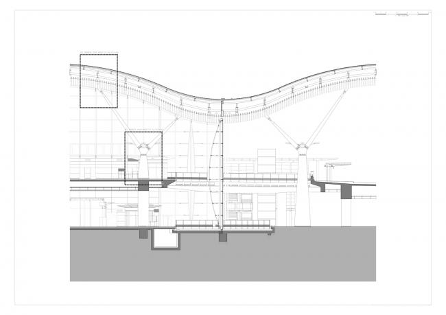 BIM建筑|珠澳年夜桥喷鼻口岸岸旅检年夜楼 / RSHP + Aedas