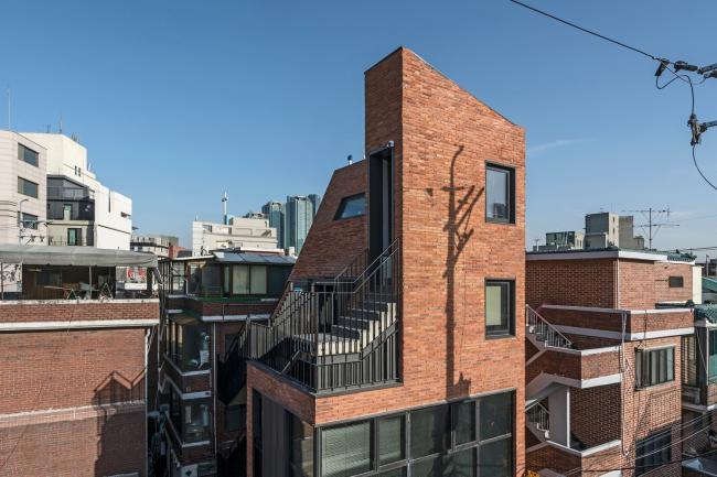 BIM建筑|韩国芒源洞“窄居” / Boundaries architects