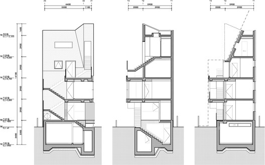 BIM建筑|韩国芒源洞“窄居” / Boundaries architects