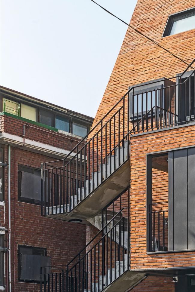 BIM建筑|韩国芒源洞“窄居” / Boundaries architects