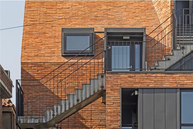 BIM建筑|韩国芒源洞“窄居” / Boundaries architects