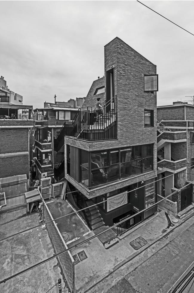 BIM建筑|韩国芒源洞“窄居” / Boundaries architects