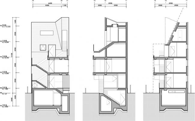 BIM建筑|韩国芒源洞“窄居” / Boundaries architects