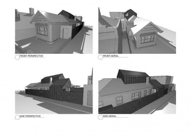 BIM建筑|影子室第 / Nic Owen Architects