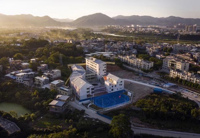 BIM建筑|村中的游乐场——广东省河源市特别教导黉舍