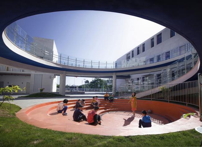 BIM建筑|村中的游乐场——广东省河源市特别教导黉舍