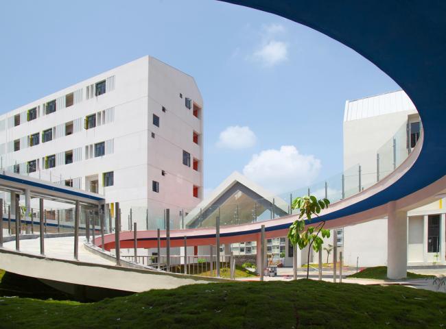 BIM建筑|村中的游乐场——广东省河源市特别教导黉舍