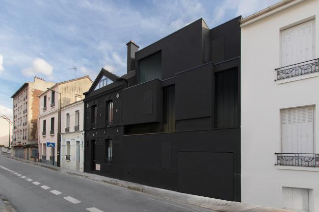 BIM建筑|巴黎“黑屋” 3BOX92 / Stephane Malka Architecture