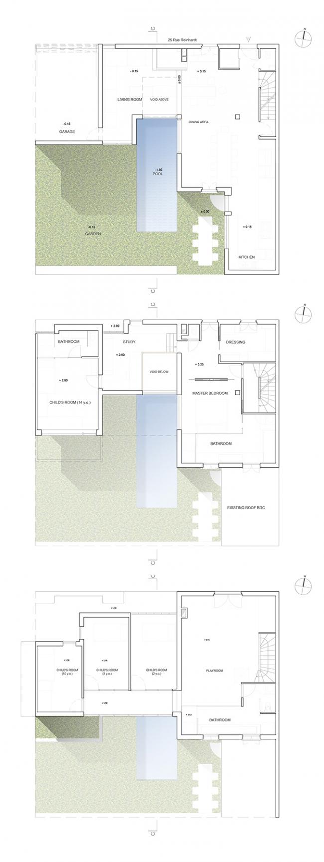 BIM建筑|巴黎“黑屋” 3BOX92 / Stephane Malka Architecture