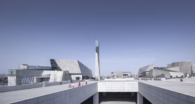 BIM建筑|长沙滨江文化园（长沙三馆一厅）/ 华南理工年夜学建筑设计研讨院陶郅工作室