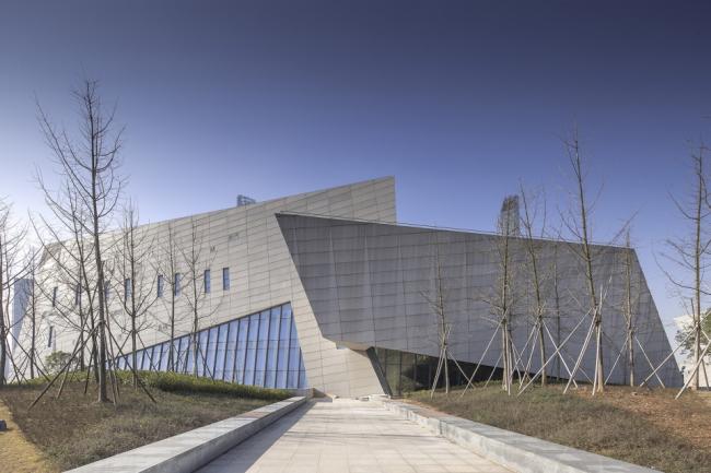 BIM建筑|长沙滨江文化园（长沙三馆一厅）/ 华南理工年夜学建筑设计研讨院陶郅工作室