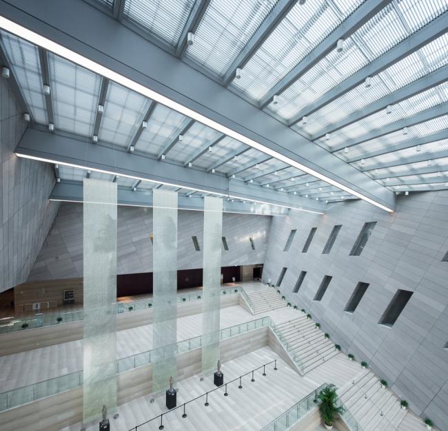 BIM建筑|长沙滨江文化园（长沙三馆一厅）/ 华南理工年夜学建筑设计研讨院陶郅工作室