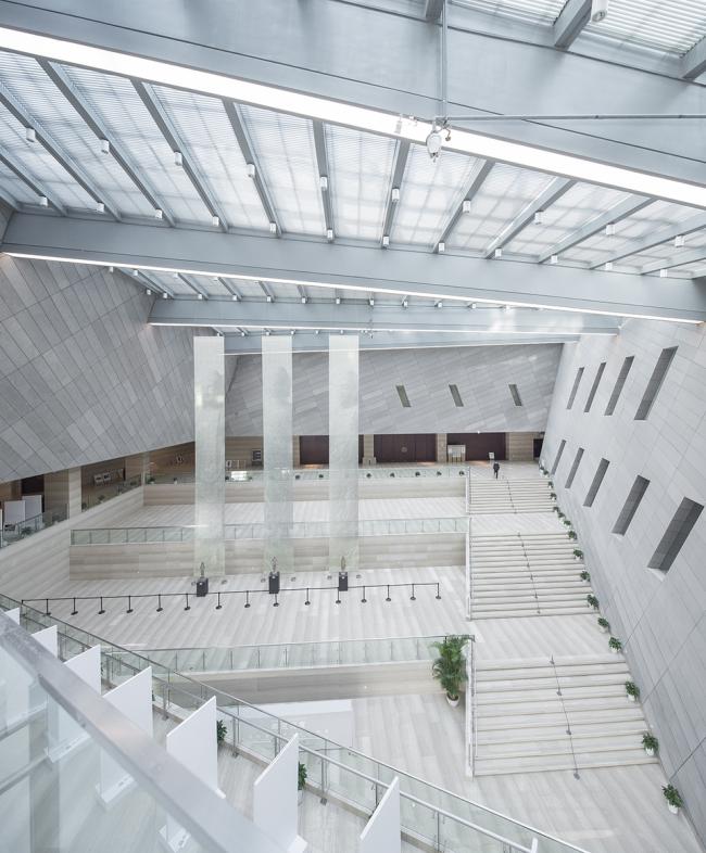 BIM建筑|长沙滨江文化园（长沙三馆一厅）/ 华南理工年夜学建筑设计研讨院陶郅工作室