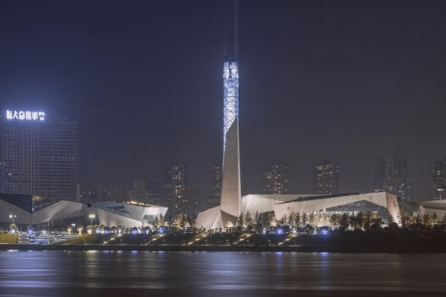 BIM建筑|长沙滨江文化园（长沙三馆一厅）/ 华南理工年夜学建筑设计研讨院陶郅工作室