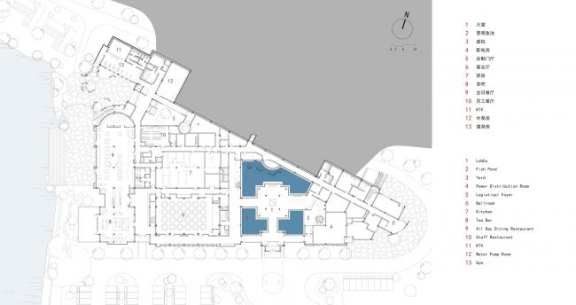BIM建筑|杭州富春开元芳草地村落酒店 / 中国美术学院景致建筑设计研讨总院