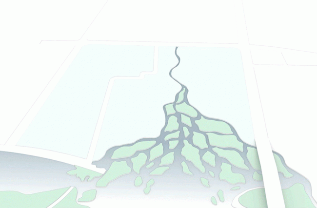 BIM建筑|广州CBD南区呈现新城市景不雅，由德国安博戴水道+庄子玉工作室结合打造年夜湾区新门户