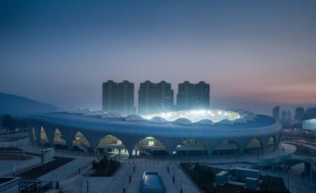 BIM建筑|临夏奥体中间运动场 / 杜兹设计