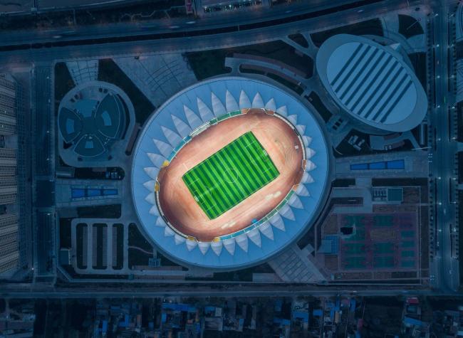 BIM建筑|临夏奥体中间运动场 / 杜兹设计