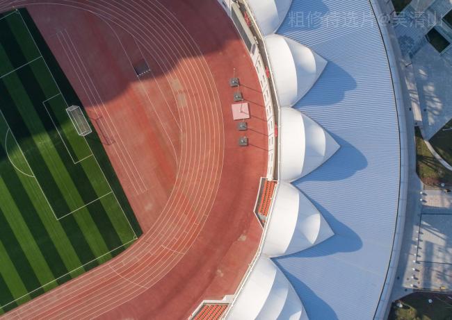 BIM建筑|临夏奥体中间运动场 / 杜兹设计