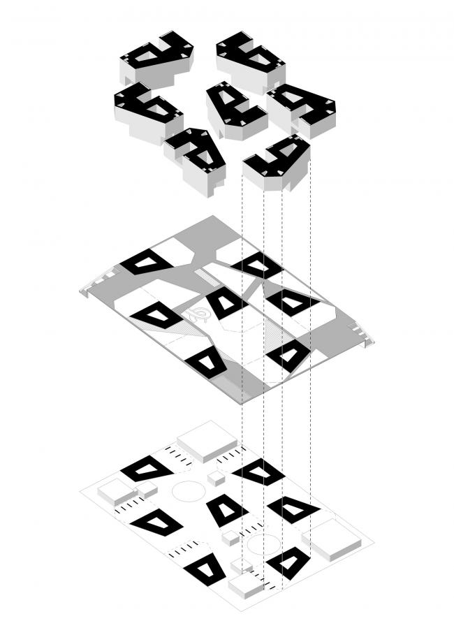 BIM建筑|火红色衬着年夜地，喧哗和安静并存：塔帕年夜学学生宿舍一期工程