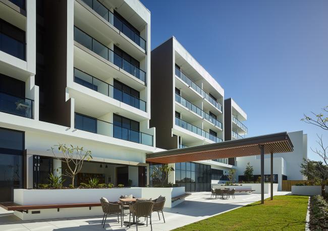 BIM建筑|金斯福德天台公寓养老度假村——“杜波斯” 公寓楼