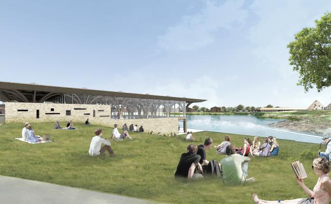 BIM建筑|坂茂颁布“猫头鹰威士忌酒厂”计划，三座木构造“金字塔”挑衅光影关系