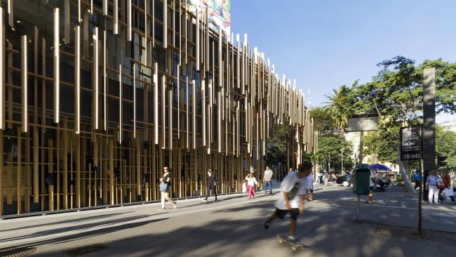 BIM建筑|隈研吾+FGMF 新作“漂浮的鱼鳞”——圣保罗日本屋