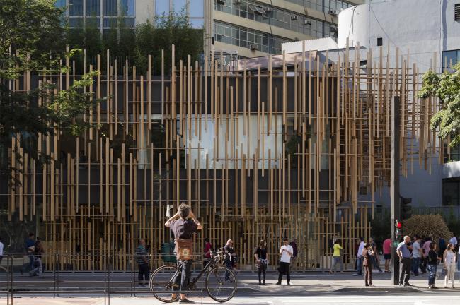 BIM建筑|隈研吾+FGMF 新作“漂浮的鱼鳞”——圣保罗日本屋