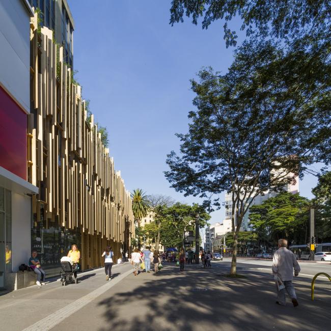 BIM建筑|隈研吾+FGMF 新作“漂浮的鱼鳞”——圣保罗日本屋