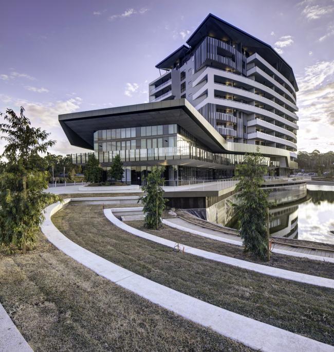 BIM建筑|水畔的守看之船：Aveo Bella Vista公寓楼