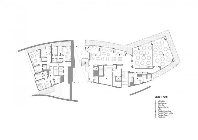BIM建筑|水畔的守看之船：Aveo Bella Vista公寓楼