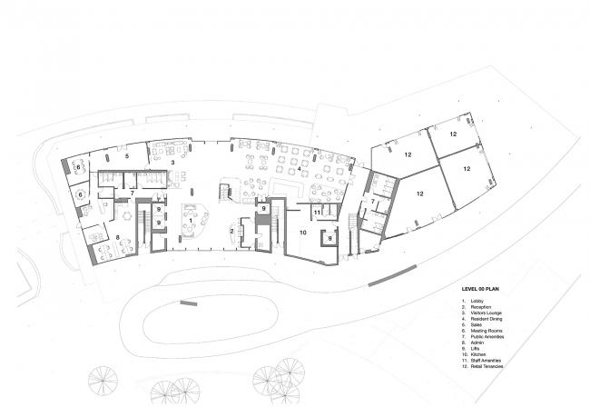 BIM建筑|水畔的守看之船：Aveo Bella Vista公寓楼