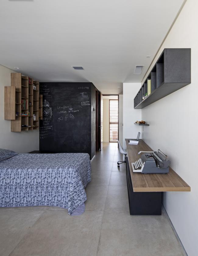 BIM建筑|沉寂优雅的巴西室第/Martins Lucena Arquitetos