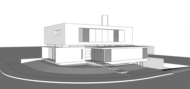 BIM建筑|沉寂优雅的巴西室第/Martins Lucena Arquitetos