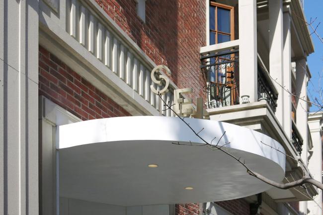 BIM建筑|旋曲空间谱写出活动的音乐——上海鹰集咖啡丰富里店 / 不迫建筑工作室