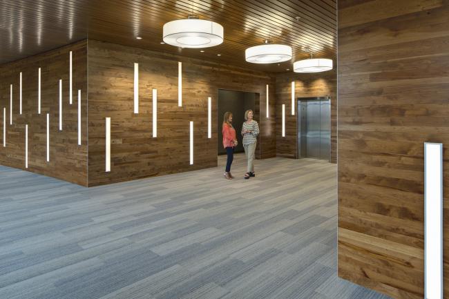 BIM建筑|停泊于密歇根胡畔的白色邮轮：西北年夜学瑞安-沃尔特体育中间 / 美国帕金斯威尔建筑事务所