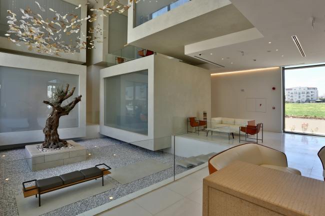 BIM建筑|轻透的混凝土玻璃盒：约旦首都银行