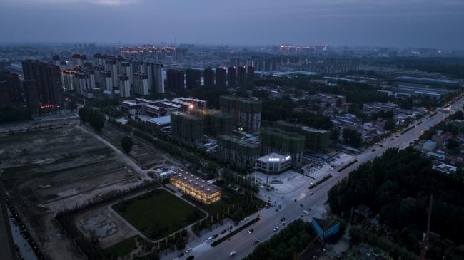 BIM建筑|枝桠交织有序的'树'状空间：河南珑府生涯体验中间 / 罗宇杰工作室