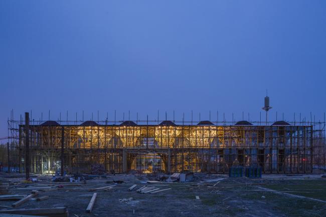 BIM建筑|枝桠交织有序的'树'状空间：河南珑府生涯体验中间 / 罗宇杰工作室