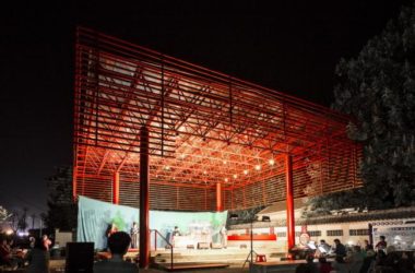 BIM建筑|年夜红棚下的村落起居，北河东村戏台-BIM建筑网