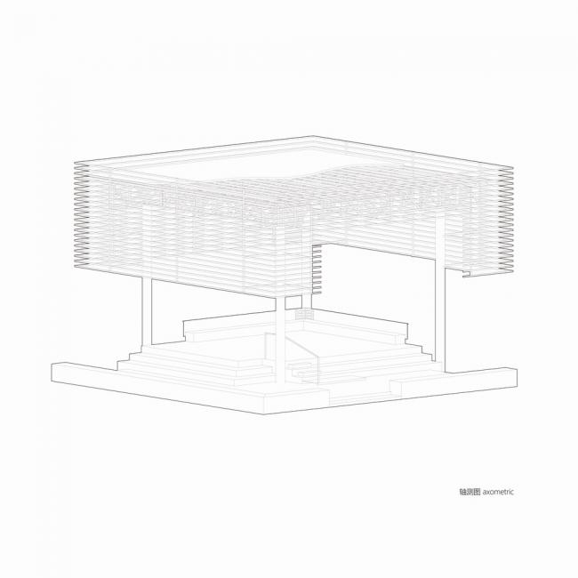 BIM建筑|年夜红棚下的村落起居，北河东村戏台