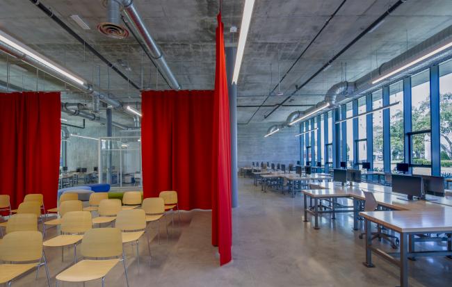 BIM建筑|仿佛在炎阳中慢慢熔化：迈阿密年夜学建筑学院