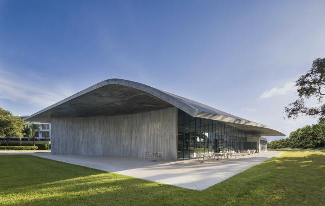 BIM建筑|仿佛在炎阳中慢慢熔化：迈阿密年夜学建筑学院