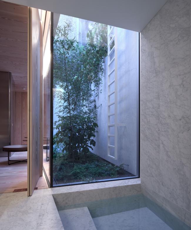 BIM建筑|弧曲屋顶瞻仰天空，栖身空间深埋年夜地——伦敦隐秘的花圃室第