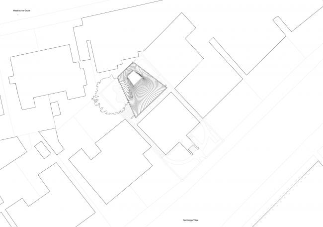 BIM建筑|弧曲屋顶瞻仰天空，栖身空间深埋年夜地——伦敦隐秘的花圃室第
