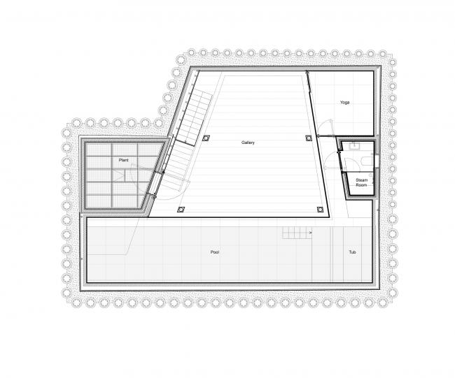 BIM建筑|弧曲屋顶瞻仰天空，栖身空间深埋年夜地——伦敦隐秘的花圃室第