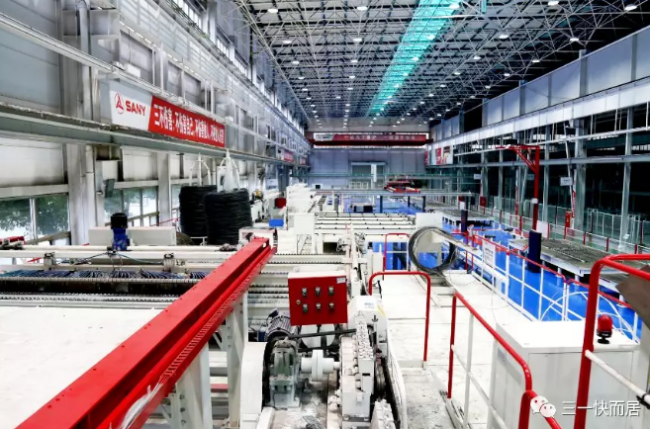 装配式|三一PC超级工厂:有多个国内首创技术