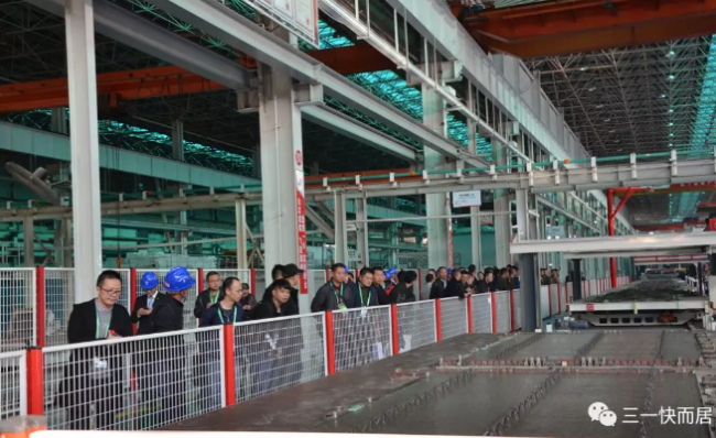 装配式|三一PC超级工厂:有多个国内首创技术